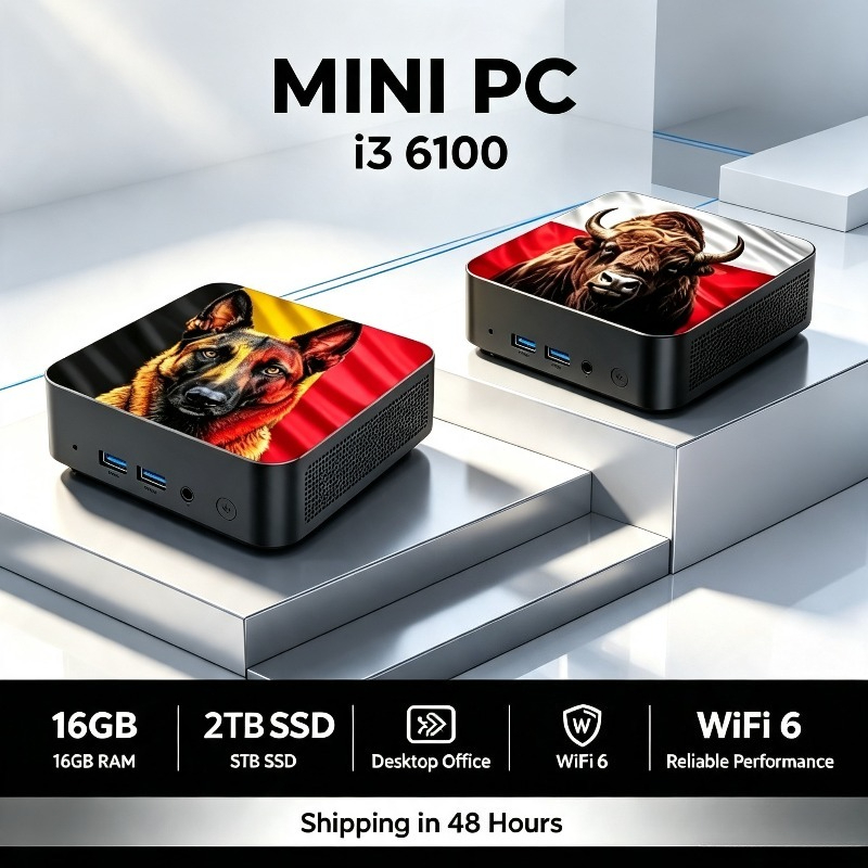 Ssd 2Tb - 2026 Nieuwe Mini PC Intel Core