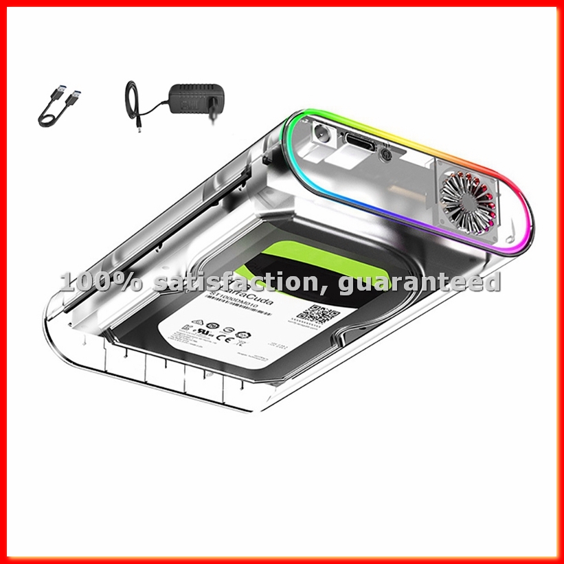 External Ssd - 3.5IN HDD/SSD-behuizing Transparant USB 3.0 Type