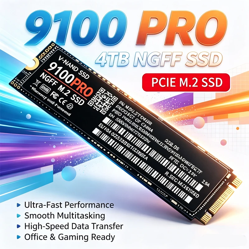 Ssd 500Gb - Draagbare 9100PRO M.2 NGFF SSD, PCIe