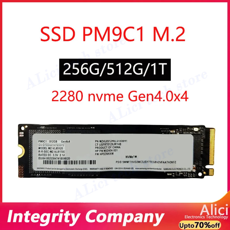 Samsung Ssd - Originele Toepasselijke Samsung PM9C1/PM9C1a 512G 256g