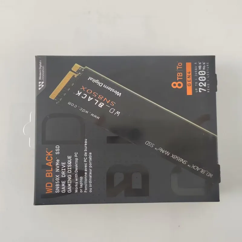 M.2 Ssd - Nieuwe WD_BLACK SN850X 8TB NVMe SSD