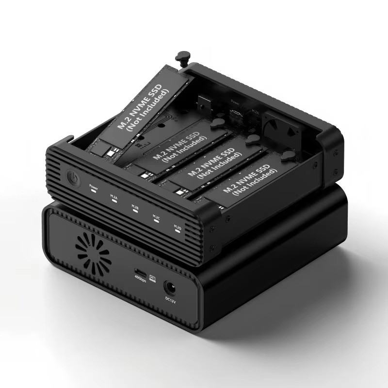 Aluminium M2 4-bay USB4 extern - External Ssd recensie en prijs