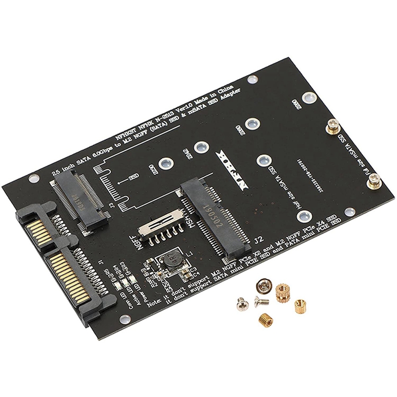 M.2 NGFF MSATA SSD naar 2,5 in - Sata Ssd recensie en prijs
