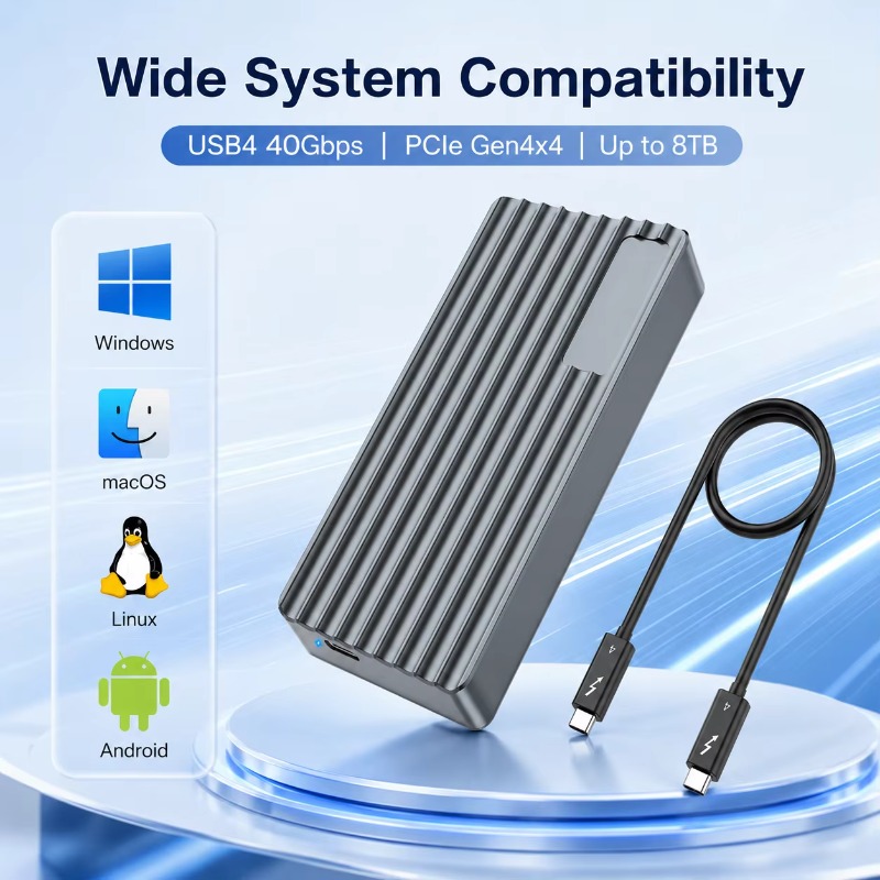 TBT3/USB4 M.2 NVMe SSD Behuizi - External Ssd recensie en prijs